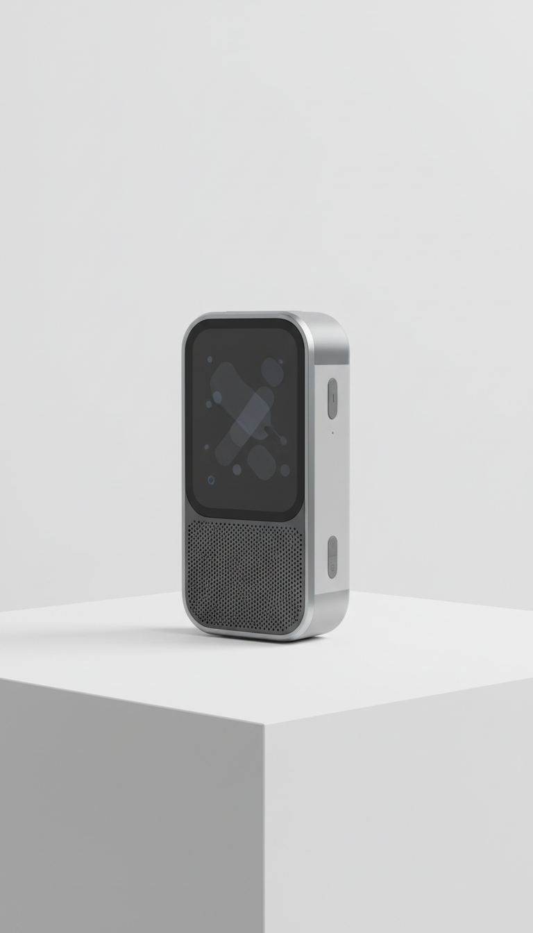 Portable AI Assistant in Aluminum Shell